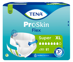 TENA Flex Super XL sauskelnės suaugusiems, 30 vnt.