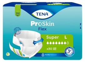 TENA Flex Super L 30 vnt. – suaugusiųjų sauskelnės
