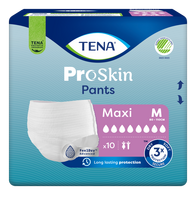 TENA Pants ProSkin Maxi M sauskelnės-kelnaitės – 10 vnt. esant šlapimo nelaikymui