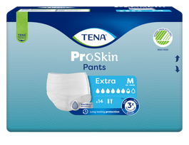 TENA Pants Extra M dydžio sauskelnės-kelnaitės 14 vnt. esant šlapimo nelaikymui