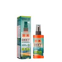 DEET ir Citriodiolio purškiklis nuo erkių ir uodų: 50 ml