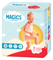 MAGICS Flexidry XXL, Sauskelnės vaikams nuo 15 kg, 19 vnt.