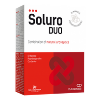 SOLURO Duo, 30 kapsulių – stambiauogių spanguolių ir pelkinių spanguolių kompleksas