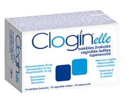 CLOGIN Elle - 10 vaginalinių ovulių