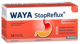 WAYA StopReflux – 14 pakelių nuo gastroezofaginio refliukso
