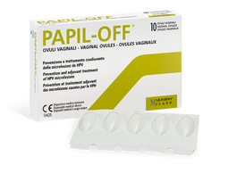 PAPIL-OFF makšties žvakutės – 10 vnt.