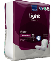 ABENA Light Mini Plus 1A Premium urologiniai įklotai, 16 vnt.
