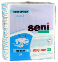 SENI Optima M (70-105 cm) sauskelnės, 10 vnt.