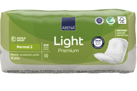 ABENA Light Normal 2 Premium urologiniai įklotai – 12 vnt.