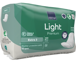 ABENA Light Extra 3 – 10 vnt. urologinių įklotų