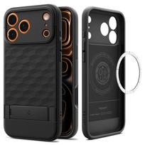 Spigen Parallax S MagSafe dėklas iPhone 17 Pro – juodas