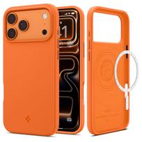 Spigen Silicone Fit Mag MagSafe dėklas iPhone 17 Pro Max - oranžinis