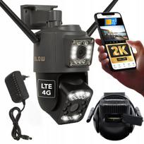 Besisukanti kamera Blow 2xobiektyw 2mp+2mp Zoom su Sim kortele 4g Lte Gsm 2k Dviguba