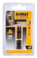 Dewalt antgaliai Torsion T20x50mm 2 vnt - DT70533T