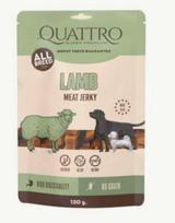 Quattro pašaro papildas suaugusiems šunims Jerky - Lamb protein bar, 130 g