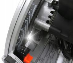 Kraft&dele panardinimo pjūklas 2200 - 5200 aps/min 1400w