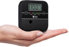 Anglies monoksido detektorius su užlydyta baterija, 10 metų tarnavimo laikas Wolf Shield Nešiojamas mini anglies monoksido signalizatorius su skaitmeniniu ekranu, testo nutildymo funkcija namams, kemperiui, automobiliui ir kt.