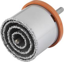 Wolfcraft grąžtų rinkinys su karbido danga, 6 vnt. I 3478000 I Mūrui ir akmeniui, skersmuo 33–83 mm, pjovimo gylis 55 mm