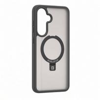 Evelatus Samsung Galaxy A57 Shield Case With MagSafe & Stand Matte Ring Smoke Grey