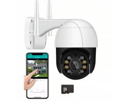 Belaidė pasukama kamera Techage Wifi Zoom 8 Mpx Hd monitoringas