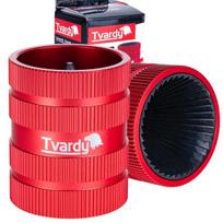 Tvardy vamzdžių nuvalymo įrankis T00061 6-36 mm, HRC 56 plienas, anodizuotas aliuminis, konusiniai peiliai