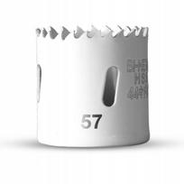 Craft Master bimetalinė skylės gręžimo karūnėlė medžiui, metalui, fi 57mm