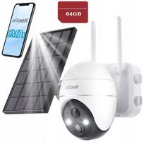 Lauko pasukama Ip Wifi kamera 4k 5mp 4xzoom saulės energija Detekcija Ruch 64gb