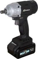 Ribimex Prbat20/cc4 akumuliatorinis smūginis veržliasukis 20v-4.0 Ah-rbat20, pilkas ir juodas