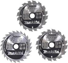 Aparoli Makita B-33897 specializuotų pjūklų ašmenų rinkinys 3 vnt. 136 mm, skirtas akumuliatoriniams rankiniams siaurapjūkliams