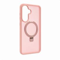 Evelatus Samsung Galaxy A57 Shield Case With MagSafe & Stand Matte Ring Light Pink