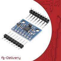 Azdelivery 5 x gy-521 suderinamas su mpu-6050 3 ašių giroskopu ir akselerometru suderinamas su arduino ir raspberry pi, įskaitant e-knygą!