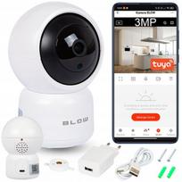 Pasukama Wi-fi Ip kamera 3mp Ultra Hd Audio Auklė Elektroninė Smart Tuya