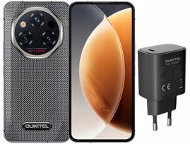 Išmanusis telefonas OUKITEL WP210 5G, 12/512GB, 8800mAh, 6,7", juodas, su įkrovikliu