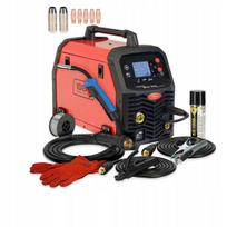 Suvirinimo aparatas MIG/MAG/TIG/MMA IDEAL 200A su LCD, sinerginis rinkinys