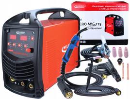 Pusiau automatinis suvirinimo aparatas WELDMAN MIGOMAT MICRO MIG 225 SYNERGY MMA TIG LIFT