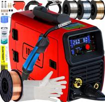 Suvirinimo aparatas IDEAL MIG 200A, 3-in-1, 230V, EURO jungtis