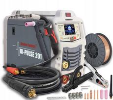 Pusiau automatinis suvirinimo aparatas BI-PULSE 201 MIG/MMA/TIG su viela