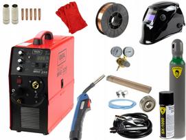 Suvirinimo aparatas 225A MIG/MAG/MMA IDEAL komplektas