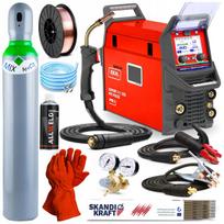 Pusiau automatinis suvirinimo aparatas IDEAL EXPERT MIG 220 PFC Pulse Pro5 LCD MMA TIG, 200 A
