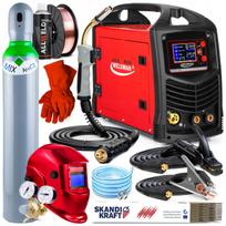 Pusiau automatinis suvirinimo aparatas WELDMAN SMART MIG 235 LCD, DUAL PULSE, IGBT, 200A, 230V