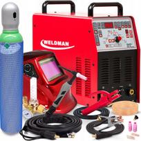 Suvirinimo inverteris WELDMAN BRAVO TIG 250 AC/DC, impulsinis, MMA, 230V, aliuminiui, IGBT, HF