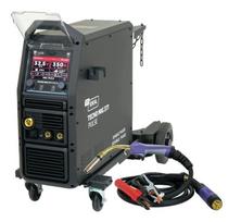 Pusiau automatinis suvirinimo aparatas TECNO MIG 377PT PULSE LCD Black Series 350A 4x4 IDEAL