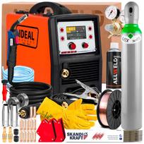Suvirinimo aparatas IDEAL EXPERT MIG 215 LCD, MMA, TIG, 230V, 200A, sinerginis