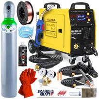 Pusiau automatinis suvirinimo aparatas MAGNUM MIG 240 LCD, dvigubas pulsas, aliuminiui, 3in1