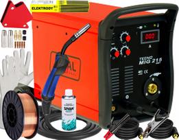 Suvirinimo aparatas IDEAL Tecnomig 215 MMA, pusiau automatinis inverteris