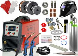 Suvirinimo inverteris IDEAL MIGOMAT 200A, MIG/MAG/MMA/TIG, LCD ekranas