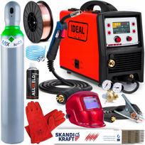 Pusiau automatinis suvirinimo aparatas IDEAL EXPERT MIG 215 LCD, MMA, TIG, 230V, 200A, aliuminiui