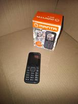 Mobilusis telefonas Manta Forto, 8MB / 12MB, 2G, juodas