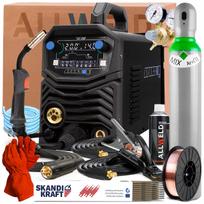 Suvirinimo aparatas SPARTUS EASYMIG 210 LED, 230V, 200A, TIG Lift, FLUX, 2T/4T