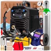 Suvirinimo aparatas SPARTUS EASYMIG 210P, 230V, 200A, MMA/TIG/FLUX, 2 ritinėlių